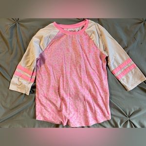 Pink girls shirt.